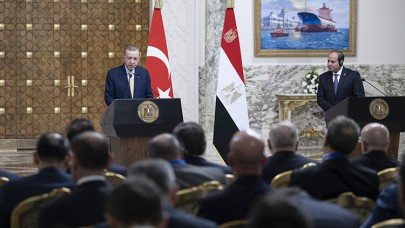 Erdoğan Sisi ile ortak basın toplantısında konuştu: Bizim için yok hükmündedir