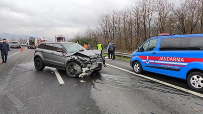 Düzce'de İsmail Kaçiş'in kullandığı cipin çarptığı otomobildeki Ali Çırcır ile Feride Çırcır öldü