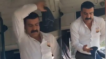 Maaşına yapılan zammı öğrendi: Şoför haberi alınca otobüsü durdurup göbek attı