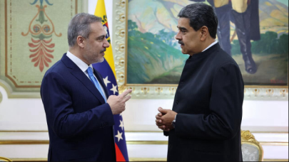 Fidan'dan Maduro'ya ziyaret!