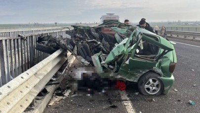 Tekirdağ'da korkunç kaza: Alper Kayış öldü