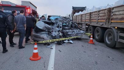 Bursa'da korkunç kaza: Sevim Savaş ve Havva Savaş öldü