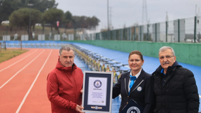 Bisiklette dünya rekoru: Guinness Rekorlar Kitabı'na girdik!