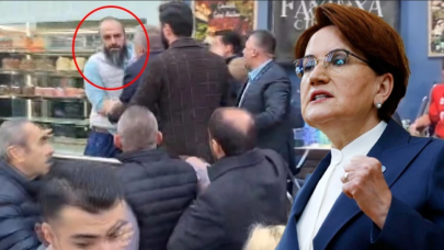 Akşener'in esnaf ziyaretinde arbade yaşandı!