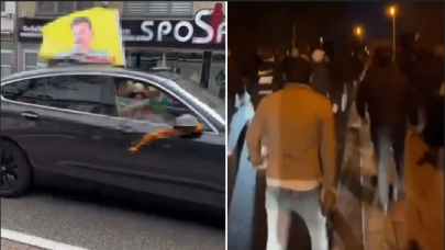 Belçika’da terör örgütü provokasyonu! Türk vatandaşlar tepki gösterdi