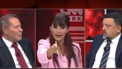 Hande Fırat canlı yayında çok sinirlendi: Benim namusuma dil uzatamazsın