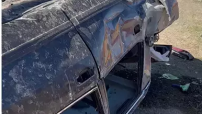 Çanakkale'de feci kaza!  Araç havada birden fazla takla attı Temel Tuman yaşamını yitirdi!