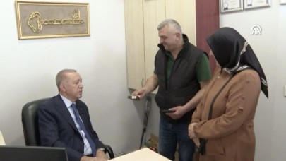 Erdoğan'dan vatandaşa: Kafanda bitir. Cumhurbaşkanı'nın huzurunda