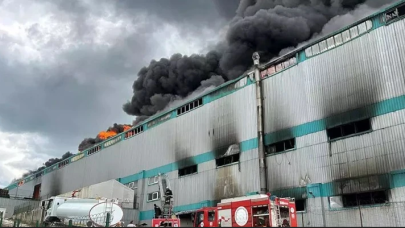 Tekirdağ’da fabrikada yangın: 10 işçi hastaneye kaldırıldı!