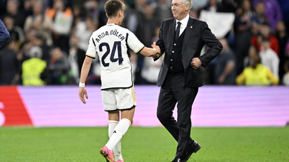 Arda Güler'den harika gol. Ancelotti kutladı. Real Madrid fark attı