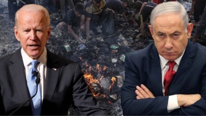 İsrail saldırısında masum siviller diri diri yanarken ABD'den tek cümlelik açıklama geldi