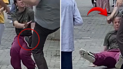 Yine kadına şiddet! Tartıştığı kadını sokak ortasında hastanelik etti