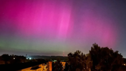 Büyük güneş patlaması sonrası  Kuzey Işıkları Türkiye'de de görüldü!