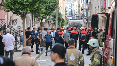 Bahçelievler’de 4 katlı bina çöktü