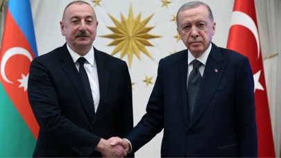 Cumhurbaşkanı Erdoğan,  Azerbaycan Cumhurbaşkanı Aliyev ile görüştü!