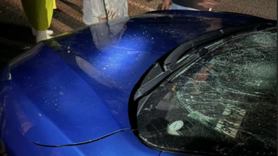 Samsunda trafikte kavga: Yanlarında bebeği olan aileye saldırdılar!