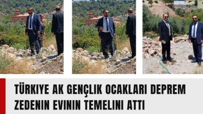 Türkiye AK Gençlik Ocakları Depremzede Ailenin Yeniden Ev Sahibi Olmalarını Sağladı
