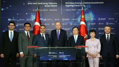 Çinli BYD'den Türkiye'ye devasa yatırım!