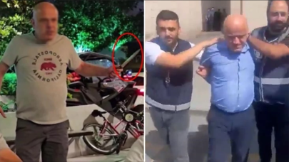 Arap turistleri tehdit ederek,  bıçak sallayan şahıs tutuklandı!