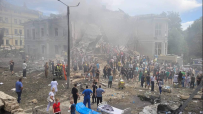 Rusya,  Ukrayna'nın birçok şehrini füzelerle vurdu!