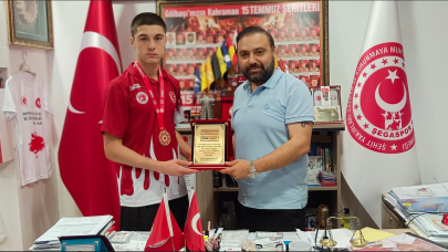 Genç Sporcumuz Gururumuz Yakub Alperen Kaysi'yi Dünya Şampiyonası Öncesi Ziyaret Ettik