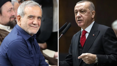 Cumhurbaşkanı Erdoğan'dan İran'ın yeni Cumhurbaşkanı'na tebrik telefonu!