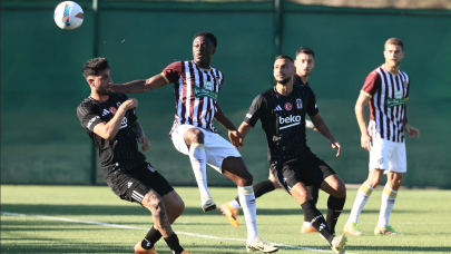 Beşiktaş hazırlık maçında  Bandırmaspor ile berabere kaldı!