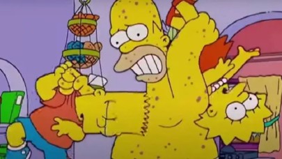 The Simpsons,  maymun çiçeği virüsünü bildi!