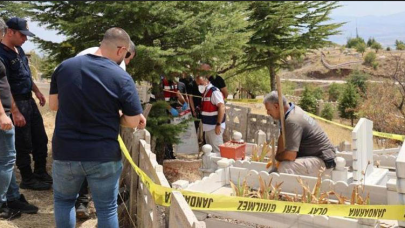 Elazığ'da feci olay! Mezarlıkta bebek cesedi