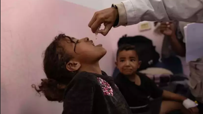 Gazze’de çocuk felci alarmı! Aşılama kampanyası başladı