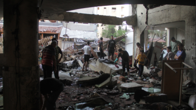 İsrail,  El-Tabin Okulu'na saldırıda 907'şer kilogramlık 3 bomba kullandı!