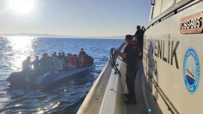 Çanakkale'de 43 düzensiz göçmen yakalandı!