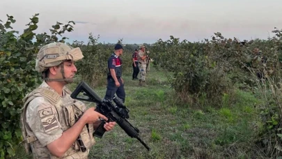 Hasat başladı: Tarladaki ürün milyonlarca lira değerinde! Jandarma başından ayrılmadı