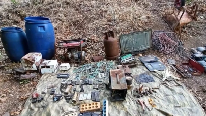 MSB duyurdu: Irak'ın kuzeyinde teröristlere ait 6 mağara imha edildi!