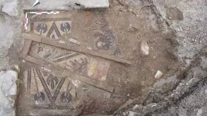 Ordu'da Bizans Dönemi'ne ait mozaik bulundu!