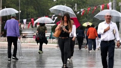 Alarm! Yurdun büyük bölümünde sağanak var. Meteoroloji illerin adını tek tek saydı