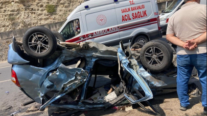 Zonguldak'ta feci kaza! Zafer Akgün yaşamını yitirdi 6 kişi ise yaralı