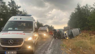 Muğla Yatağan’da peş peşe kaza: 1 ölü,  14 yaralı