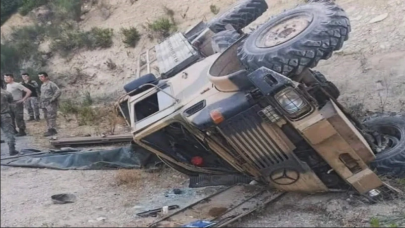 Şırnak’ta askeri araç devrildi: 7 asker yaralı!