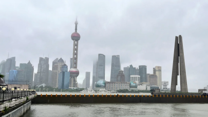 Şanghay,  Bebinca Tayfunu'nun  şiddetli etkisi altında!