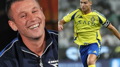 Cassano'dan Ronaldo'ya ağır eleştiri: "Futbol oynamayı bilmiyor"
