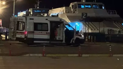 Bursa'da İDO feribotunda şok: Tuvalette erkek cesedi bulundu