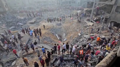 İsrail Cibaliye Mülteci Kampı’nı vurdu!