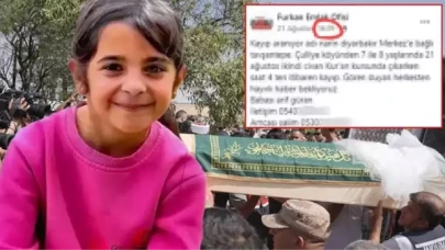 Narin'in kaybolduğu gün Facebook'tan paylaşılan gönderi kafaları karıştırdı!
