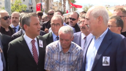 Ayşenur Ezgi Eygi'nin cenaze töreninde gerginlik! Özgür Özel ve Numan Kurtulmuş karşı karşıya geldi