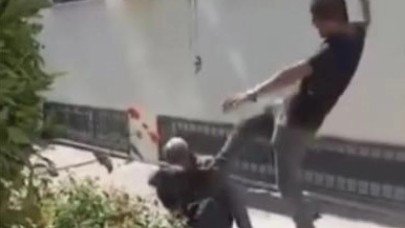 Osmaniye'de şok eden olay: Yaşlı adamı acımasızca dövdü