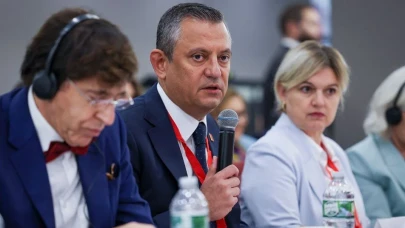 Özgür Özel,  'işgal' lafını duyunca orayı terk etti!