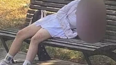 Bankta oturduğu sırada şarapnel parçasının isabet ettiği 14 yaşındaki kız çocuğunun kafası koptu