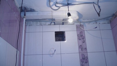 Kırıkkale'de aranan suçlunun saklandığı yer pes dedirtti