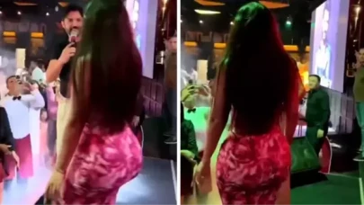 Ünlü şarkıcı Yusuf Güney,  fotoğraf çektirmek isteyen kadını sahneye çıktığına pişman etti